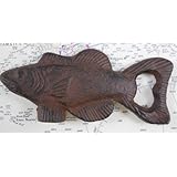 1 X Cast Iron Fish Bottle Opener