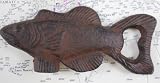 Cast Iron Fish Bottle Opener