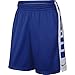 Nike Elite Stripe Men's Basketball Athletic Shorts (S, 480 Game Royal/White/Metallic Silver)