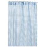 Tadpoles Basics Gingham Drapes 63 - Blue