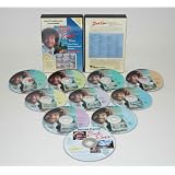 BOB ROSS JOY OF PAINTING SERIES: Nine One Hour Instuctional Guides - 10 DVD Set