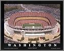 Washington Redskins - FedEx Field Aerial - Lg - Plaque Mounted & Laminated Print