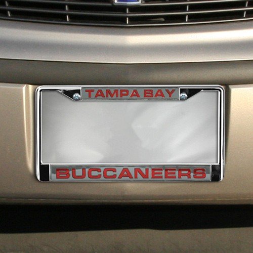 Tampa Bay Buccaneers Chrome License Plate Frame