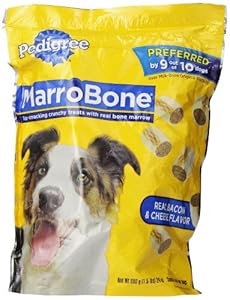 Pedigree Marrobone Bacon and Cheese Dog Snack Treat, 24-Ounce
