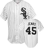 Bobby Jenks Jersey - Chicago White Sox #45 Bobby Jenks Replica Home Jersey