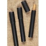 4 Telescoping Airtight Travel Tubes Humidor for Cigars
