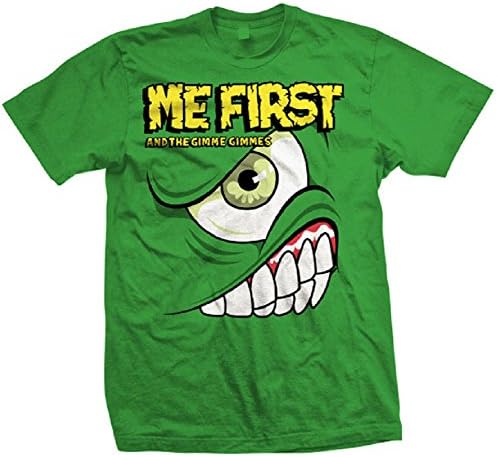 Me First And The Gimme Gimmes Men's NOFX T-shirt Large Kelly