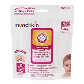 Arm &amp; Hammer 24 Count Hand and Face Wipes: Baby