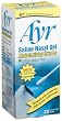 Ayr Saline Nasal Gel Moisturizing Swabs With Soothing Aloe, 20-Count Swabs (Pack of 2)