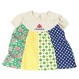 (ショコラ) chocola パッチワークチュニックTシャツ 120 淡ピンク