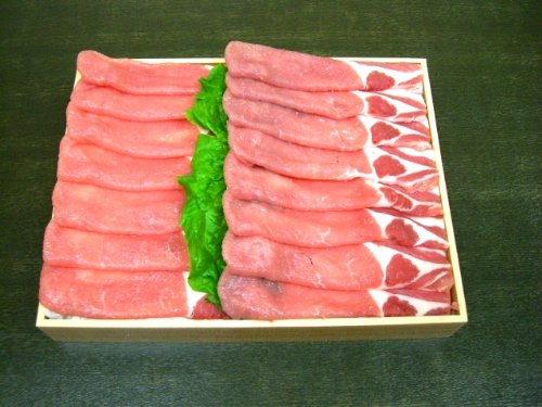 岩手山麓豚 清美 ロースしゃぶしゃぶ用（500g）