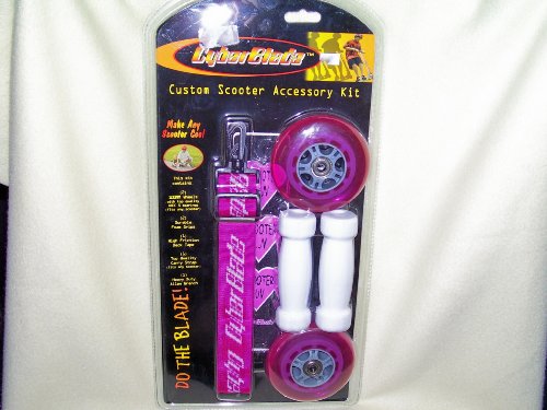 Cyberblade Custom Scooter Accessory Kit Pink