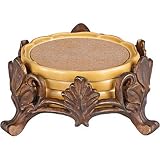 Review Belaverrea  / Venetian Scroll Saffron Coaster Set