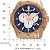 Chase-Durer Men's 850.8BRG Crossfire 18K Rose Gold-Plated Stainless Steel Chronograph Watch by Chase Durer