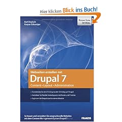 Webseiten erstellen mit Drupal 7 - Content - Layout - Administration