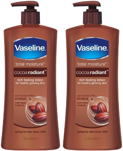 Vaseline Total Moisture Cocoa Radiant Lotion - 32 oz - 2 pk