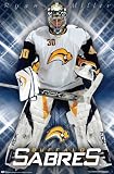 Buffalo Sabres (Ryan Miller, Standing) Sports Poster Print - 24