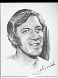 1974 John Havlicek Boston Celtics Lithograph