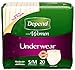 Depend for Women Underwear, [Small/Medium], Moderate Absorbency, 20-Count Packages (Pack of 4)