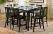 Kitchen & Housewares : Black Counter Height Extension Table