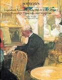 Important American 18th, 19th & 20th Century Paintings, Drawings and Sculpture (Sotheby Mayflower 5335 Many 30, 1985) (Sotheby's Auction Catalogs, 5335 Mayflower)