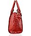 Pijushi Classic Embossed Crocodile Purse Genuine Leather Office Ladies Handbags Satchel Padlock Tote Bag