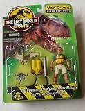 Jurassic Park The Lost World - Nick Van Owen Video Expert With Paralyzing Spray Blaster And Pteranodon Hatchling By Kenner in 1996IMAGE