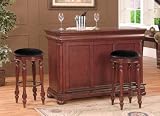 Louis Phillippe Bar W/ 2 Brstl Set Rich Cherry Set