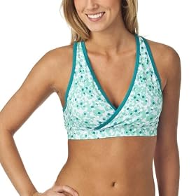 C9 by Champion&reg; Womens Crossover Yoga Bra - Aqua Treasure