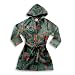 Tag Apparel - Boys Fleece Motorcycles Robe, Charcoal