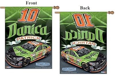 Danica Patrick Flag 27x37 NASCAR Vertical Banner GoDaddy Race Car 2015