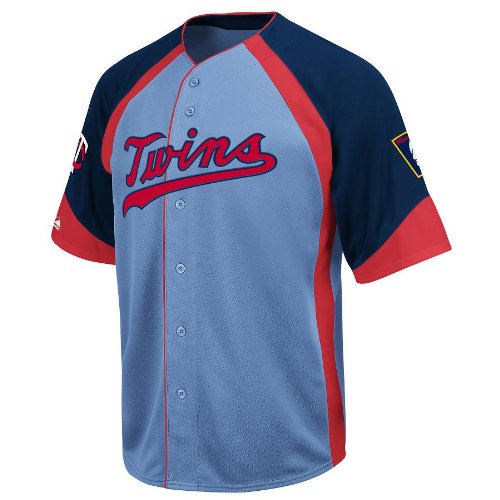 MLB Minnesota Twins Cooperstown Wheelhouse Jersey (Large)