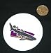 3 button / pin printed with shark, ocean, tiger, sea, fish, fauna, galeocerdo, cuvier
