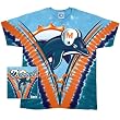 Miami Dolphins - Logo V-Dye Tie Dye T-Shirt