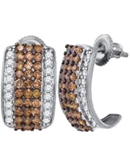 1.87CTW-DIA HOOPS EARRING
