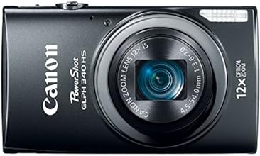 Canon PowerShot ELPH 340 HS 16MP Digital Camera (Black)