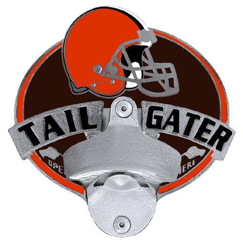 Cleveland Browns - NFL Tailgater Metal Hitch Cover With Bottle Opener