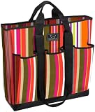 Scout Pocket Rocket Tote Bag with Straps and Six Outer Pockets, Stripe Deux Soleils