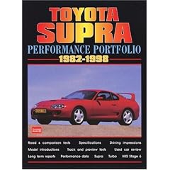Toyota Supra Performance Portfolio 1982-1998 (Brooklands Books Road Test Series)) (Brooklands Road Test Books)