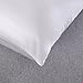 Tim & Tina Natural Silk Pillowcase Good for Hair and Skin,19momme,100% Mulberry Silk Satin Pillow Cases Queen Size with Hidden Zipper,Ivory