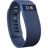 Fitbit - Charge Wireless Activity Tracker + Sleep Wristband (Small) - Blue