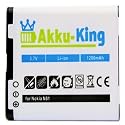 [AkkuKing] Akku Li-Ion f&uuml;r Nokia 6720 E51 N81 / N81 8GB / N82 (ersetzt BP-6MT)