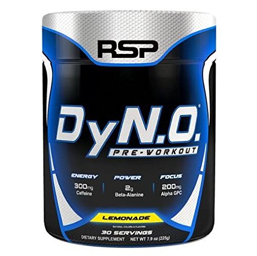 RSP Nutrition DyNO, Lemonade, 30 Servings