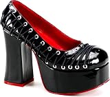 Women's Demonia Charade07 Corset Platforms Pumps