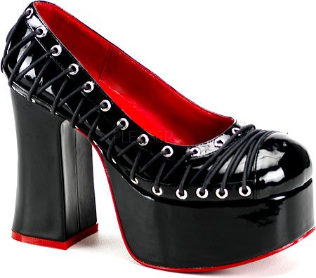 Women's Demonia Charade07 Corset Platforms Pumps