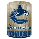 NHL Vancouver Canucks Wood Sign