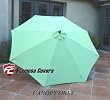 Replacement Umbrella Canopy for 9ft 8 Ribs, Lime (CANOPY ONLY)
