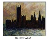 Art Reproduction Oil Painting Monet Paintings: London. Houses of Parliament Gallery Wrap Classic 20 X 24 Hand Painted Canvas Art 51MvH516YuL. SL160 Art Reproduction Oil Painting Monet Paintings: London. Houses of Parliament Gallery Wrap Classic 20 X 24 Hand Painted Canvas Art