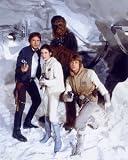 ブロマイド写真★『スター・ウォーズ/帝国の逆襲』つきの洞窟のルーク、ハン・ソロ、レイア、チューバッカ マーク・ハミル