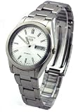 Seiko 5 SNX993K Automatic Mechanical Self-Winding White Dial Date Day Stainless Steel Water Resistance Men’s Watch